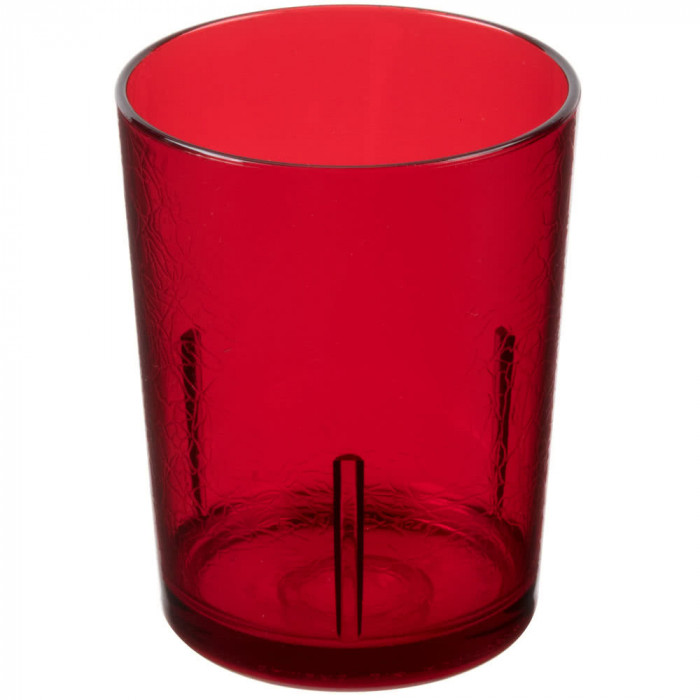 Стаканы Cambro Del Mar 414 мл красный  
