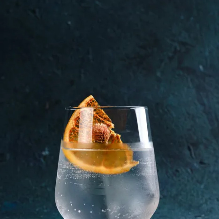 Half-ring grapefruit chips