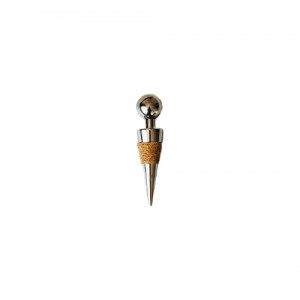 Sparkling wine stopper with ball