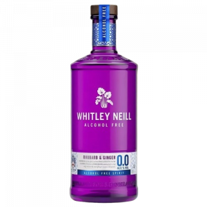 Джин безалкогольний Whitley Neill Ревінь і Імбир 0%