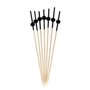 Skewers “Ball with black tip” 12cm
