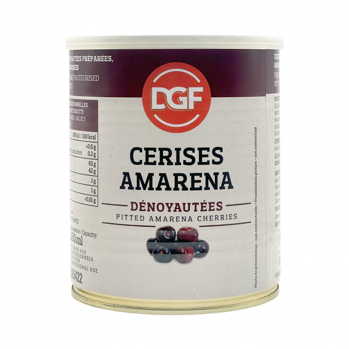 Amarena cherries in DGF heavy syrup
