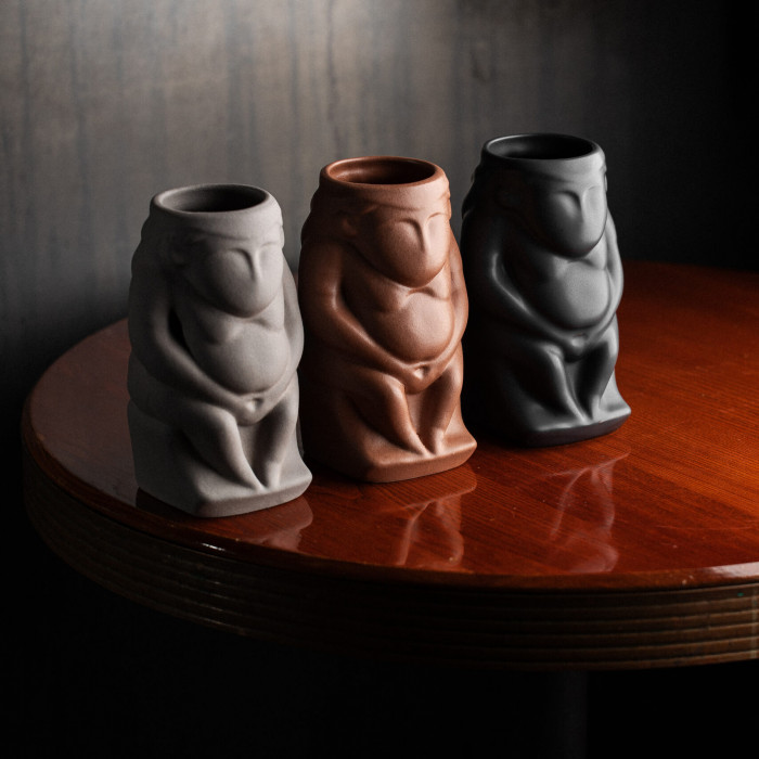 Бокал в форме статуэтки POLOVETSKA BABA BARTA