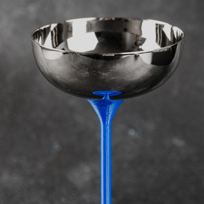 Коктейльний келих Coupette NeoBlue (Nickel Silver Plated) BARTA Коктейльний келих Coupette NeoBlue (Nickel Silver Plated) BARTA