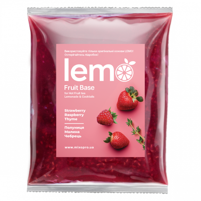 Концентрат Полуниця-Малина-Чебрець LEMO 1 кг