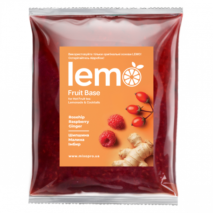 Концентрат Шипшина-Малина-Імбир LEMO 1 кг