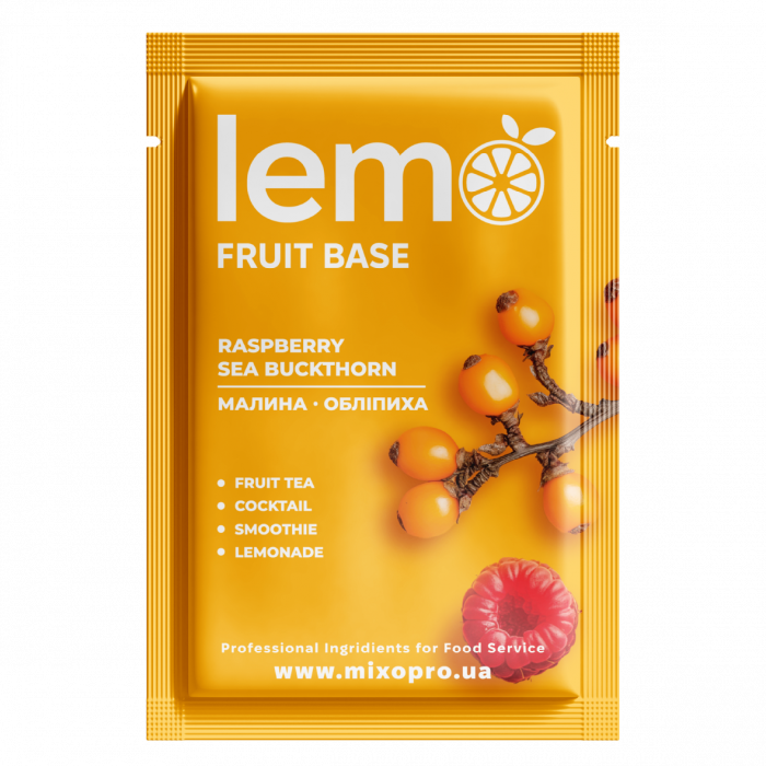 Концентрат Малина-Обліпиха з кісточкою LEMO 45 г