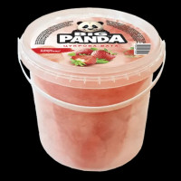 Вата цукрова зі смаком клубники 30 г (відро) - 10 шт