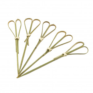 Шпажки "Бамбукове Серце зелене"  12 см