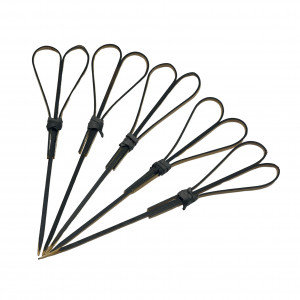 Шпажки "Бамбукове Серце чорне"  12 см