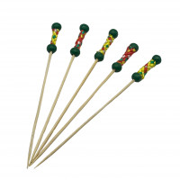Skewers "Green Weaving" 12 cm