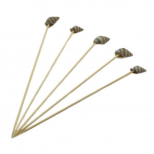 Шпажки "Ракушка завернута" 12 см